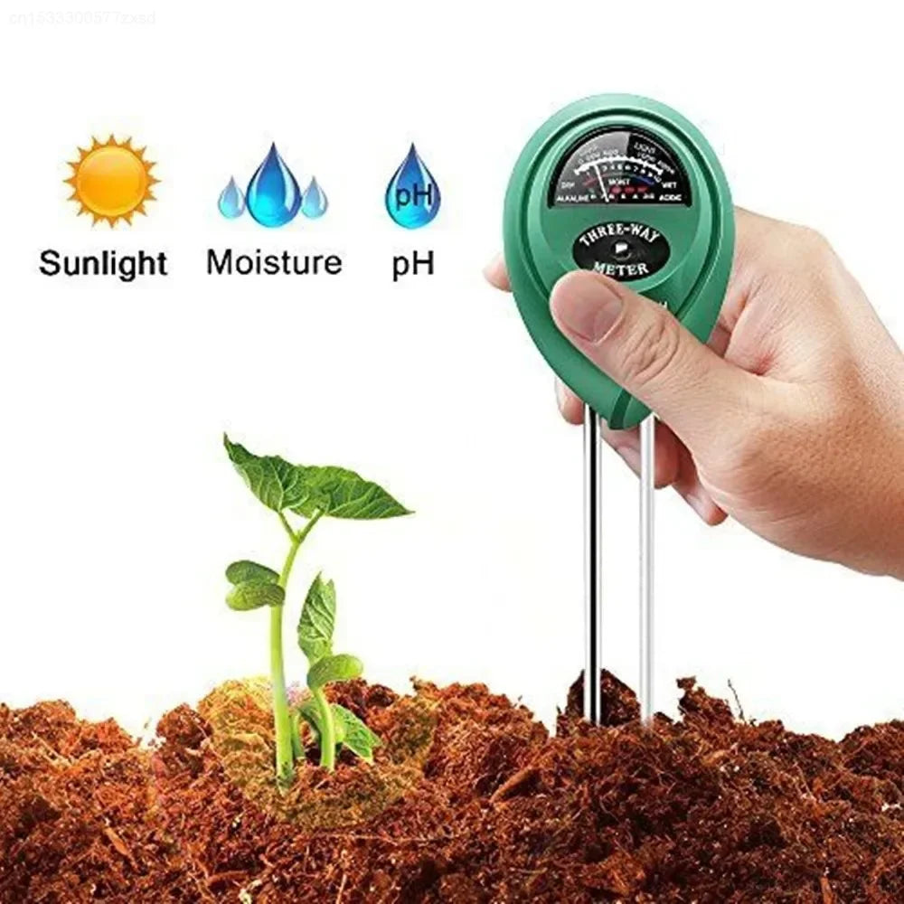 3-in-1 Garden PH Meter Sunlight Soil PH Tester