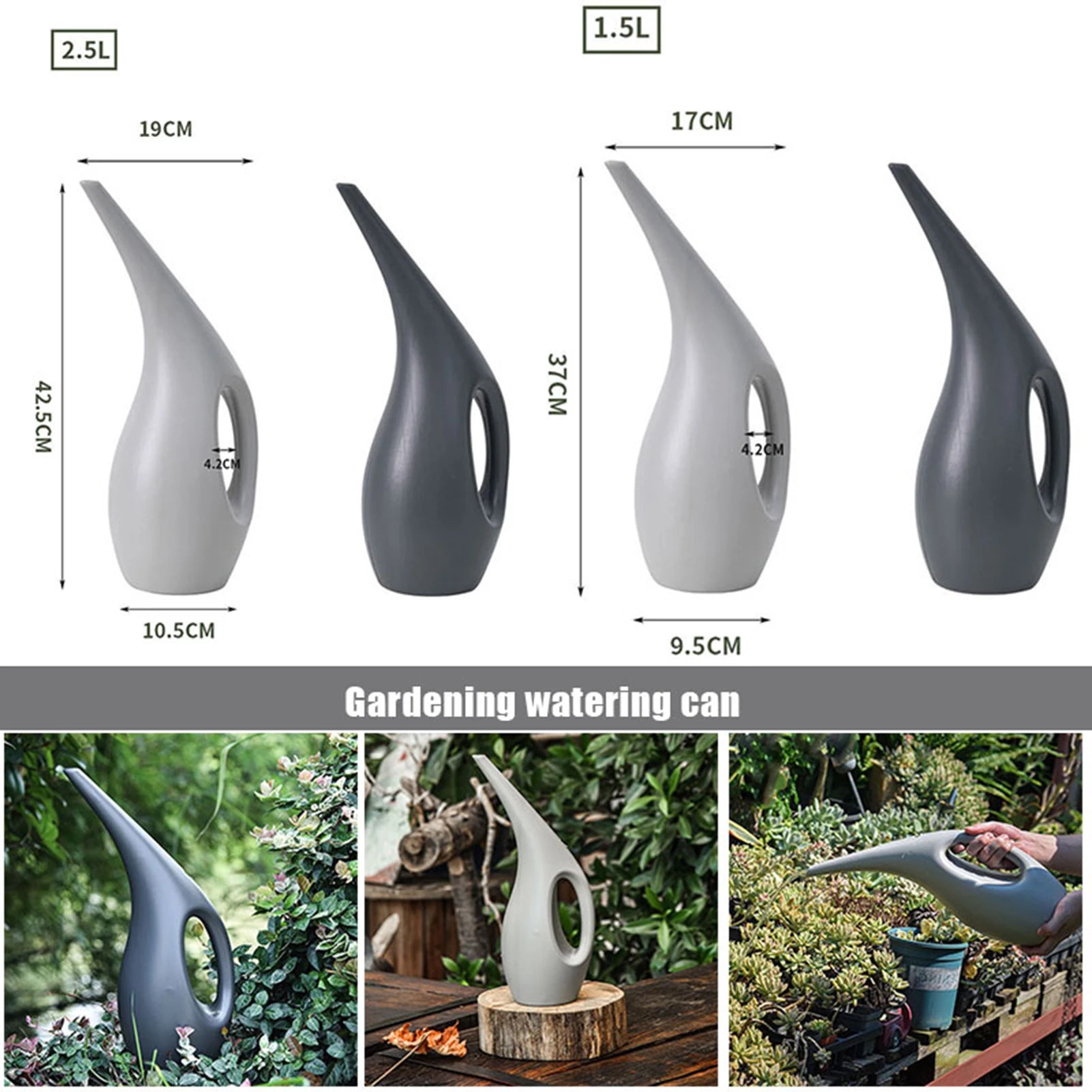 Plastic Long Mouth Flower Watering Can Precise Water
