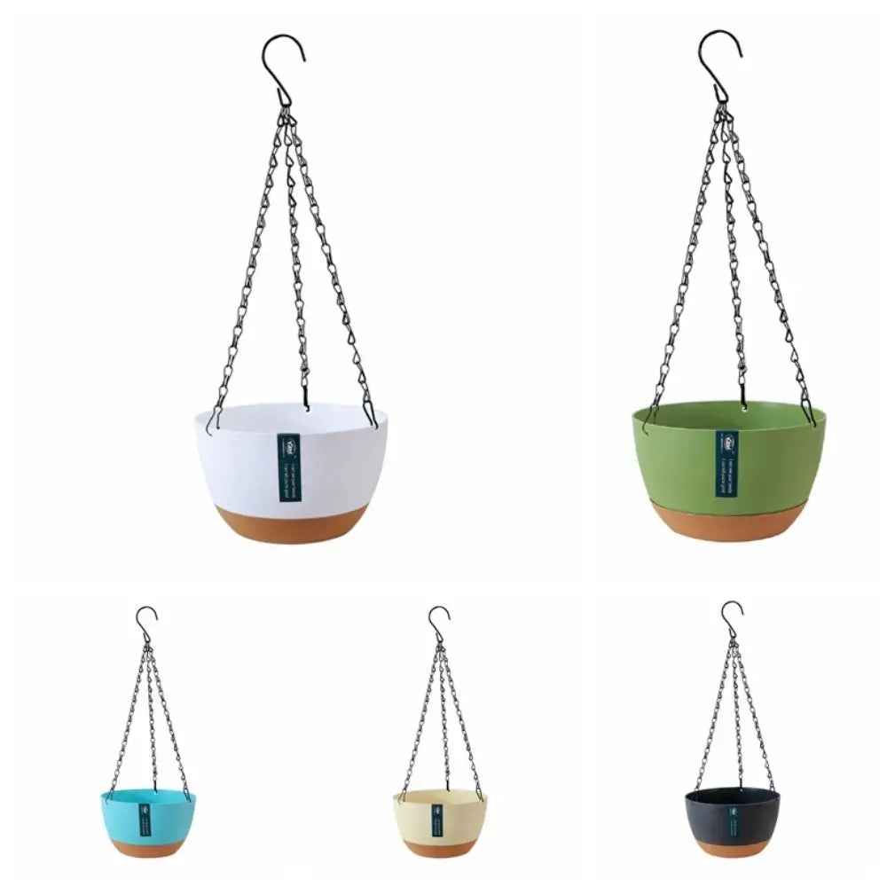 Durable Self-Watering Hanging Planters Thickened Plastic Hydroponic…