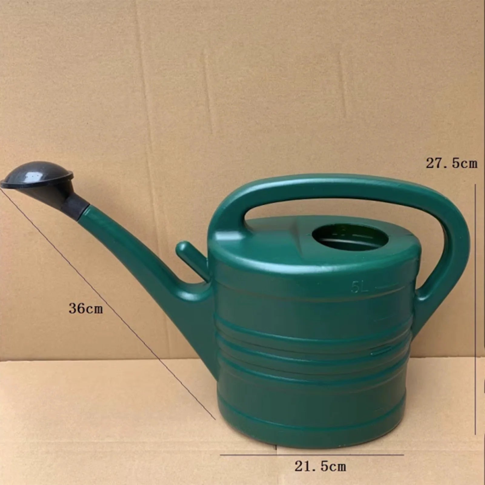 5L Plastic Watering Can Garden Essential Watering Can