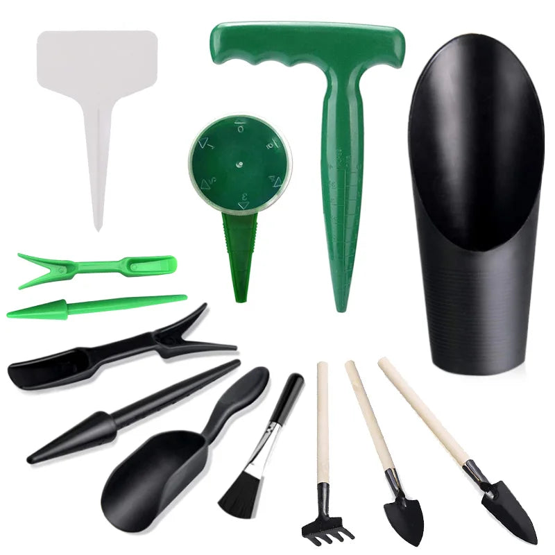 Mini Gardening Tool Set Label Board Plastic
