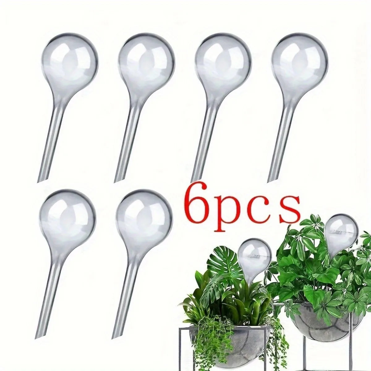 Small Plant Watering Globes Self Watering Bulbs PVC
