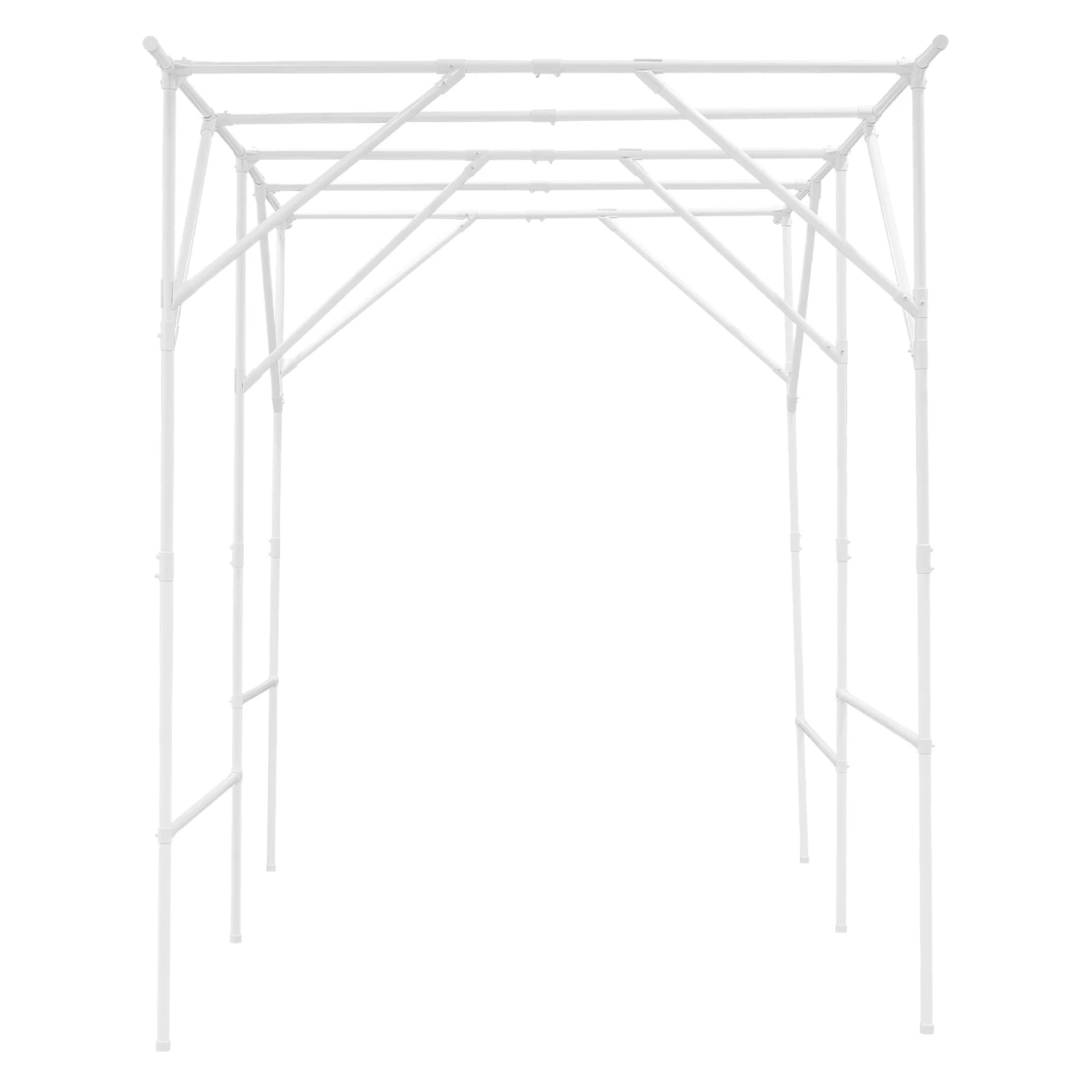 Metal Walkway Arbor Pergola Grape Vine Trellis Garden