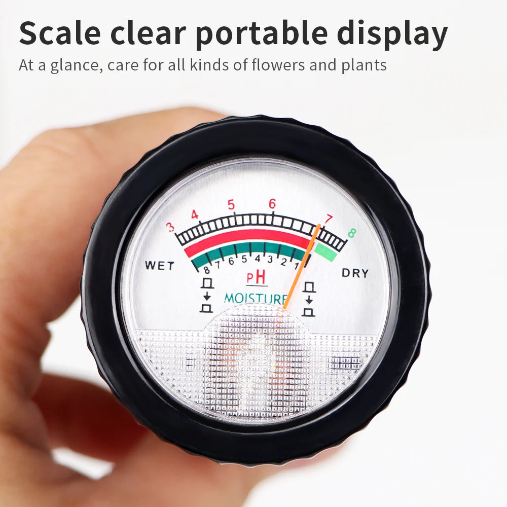 Handheld Soil Tester Professional Soil PH Moisture Meter