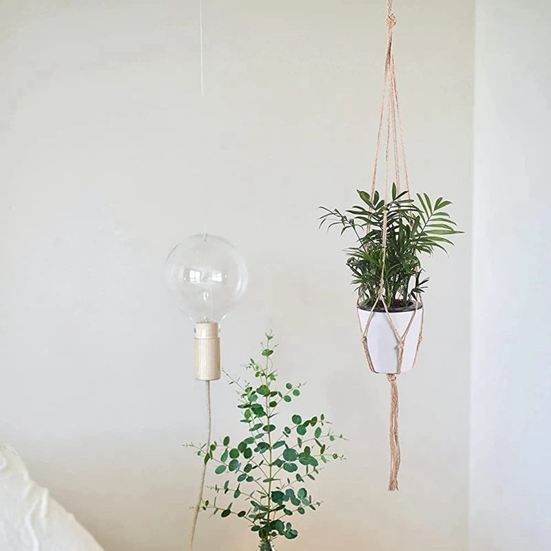 Hanging Plant Handmade Macrame Plant Hanger Flower Pot