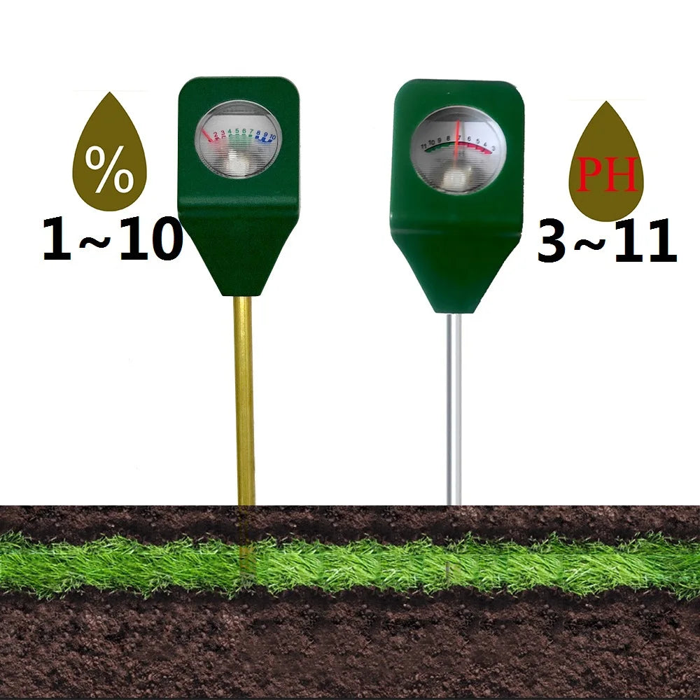 Mini Portable Soil Moisture Sensor Monitor Plants Flower