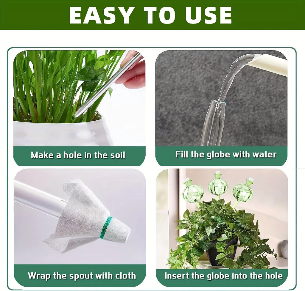 Cactus Shape Plant Self-Watering Bulbs