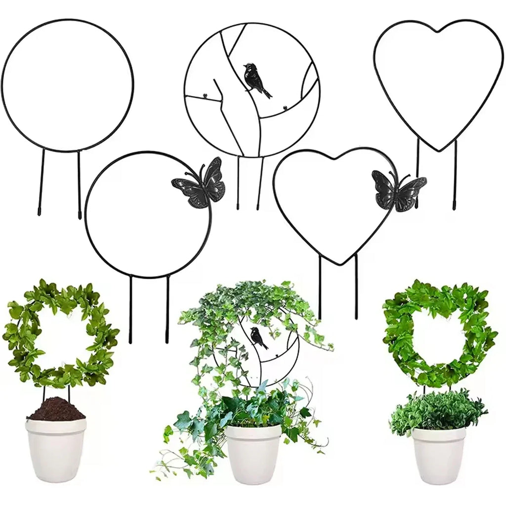 Garden Trellis Plant Iron Climbing Plant Support With