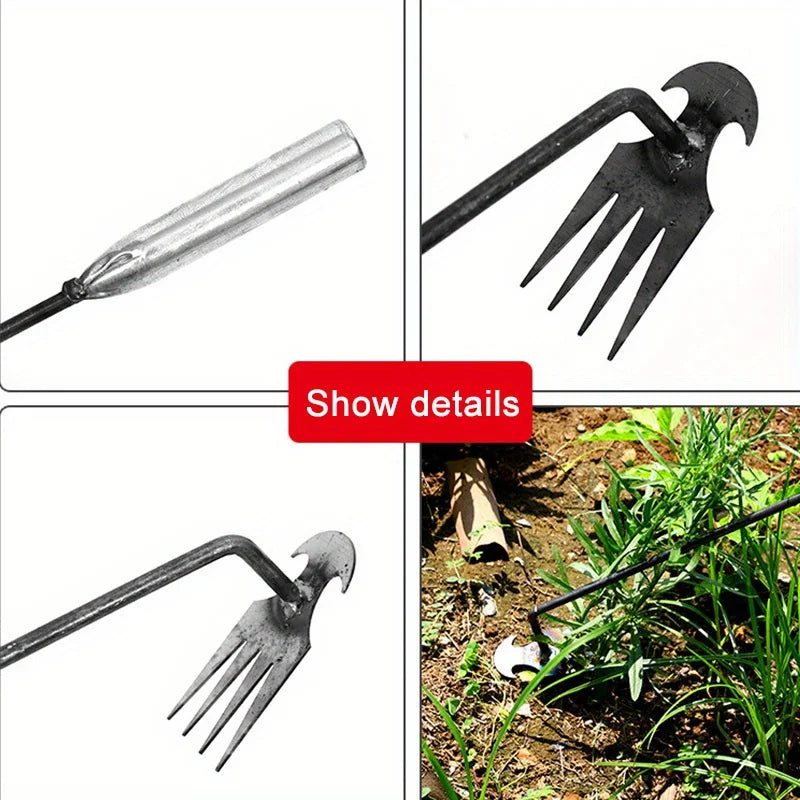 2 in 1 Garden Weeder Rake Tools