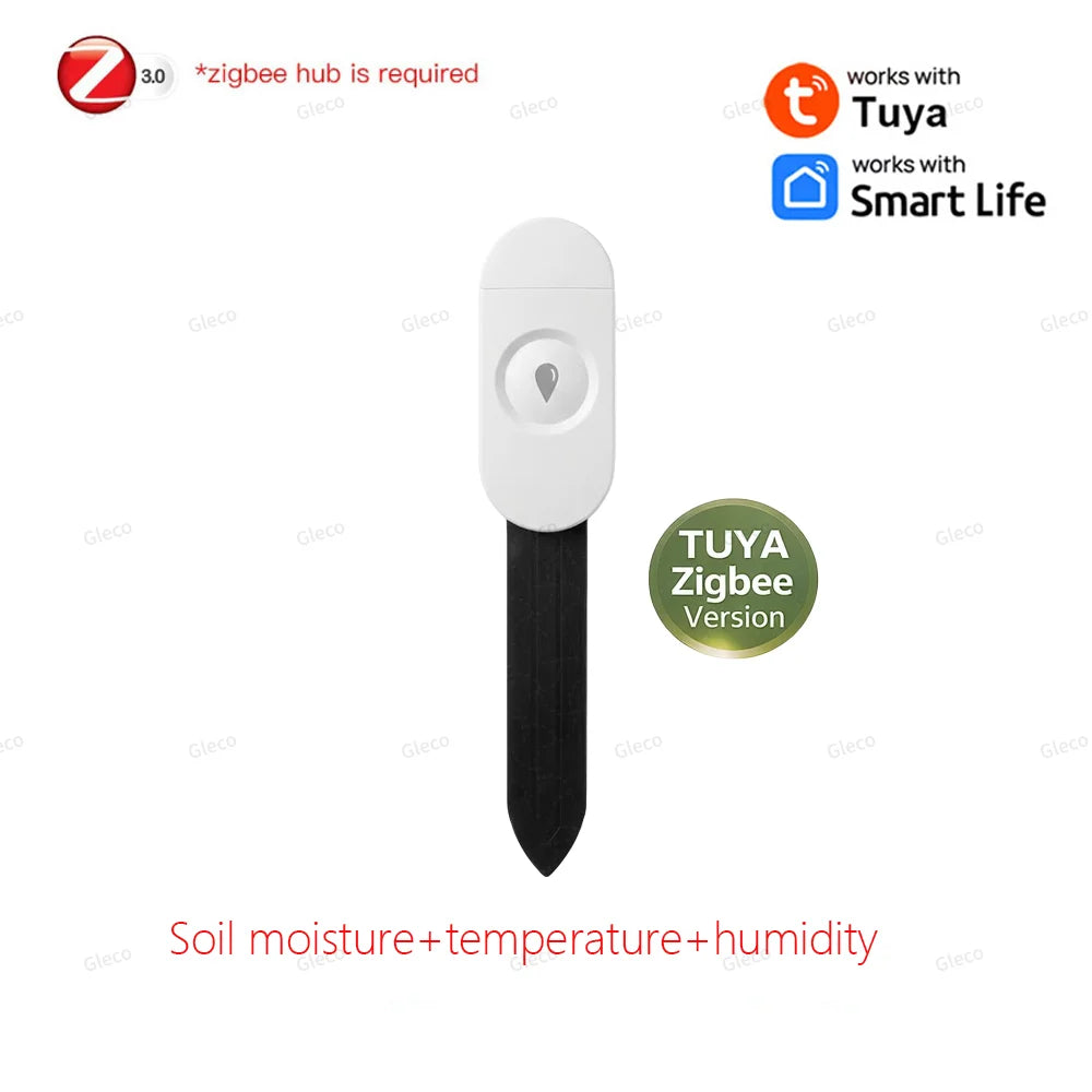 Zigbee Soil Sensor Moisture Temperature Humidity Tester Light