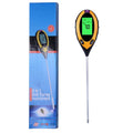 4-in-1 Soil Tester Meter For PH Moisture Temperature