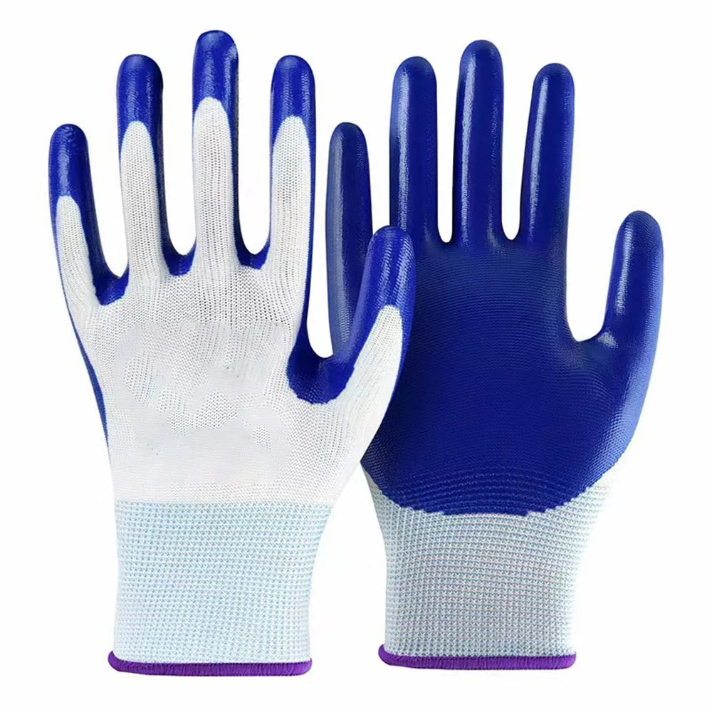 Safety Working Gloves Premium Nitrile Coated Builders