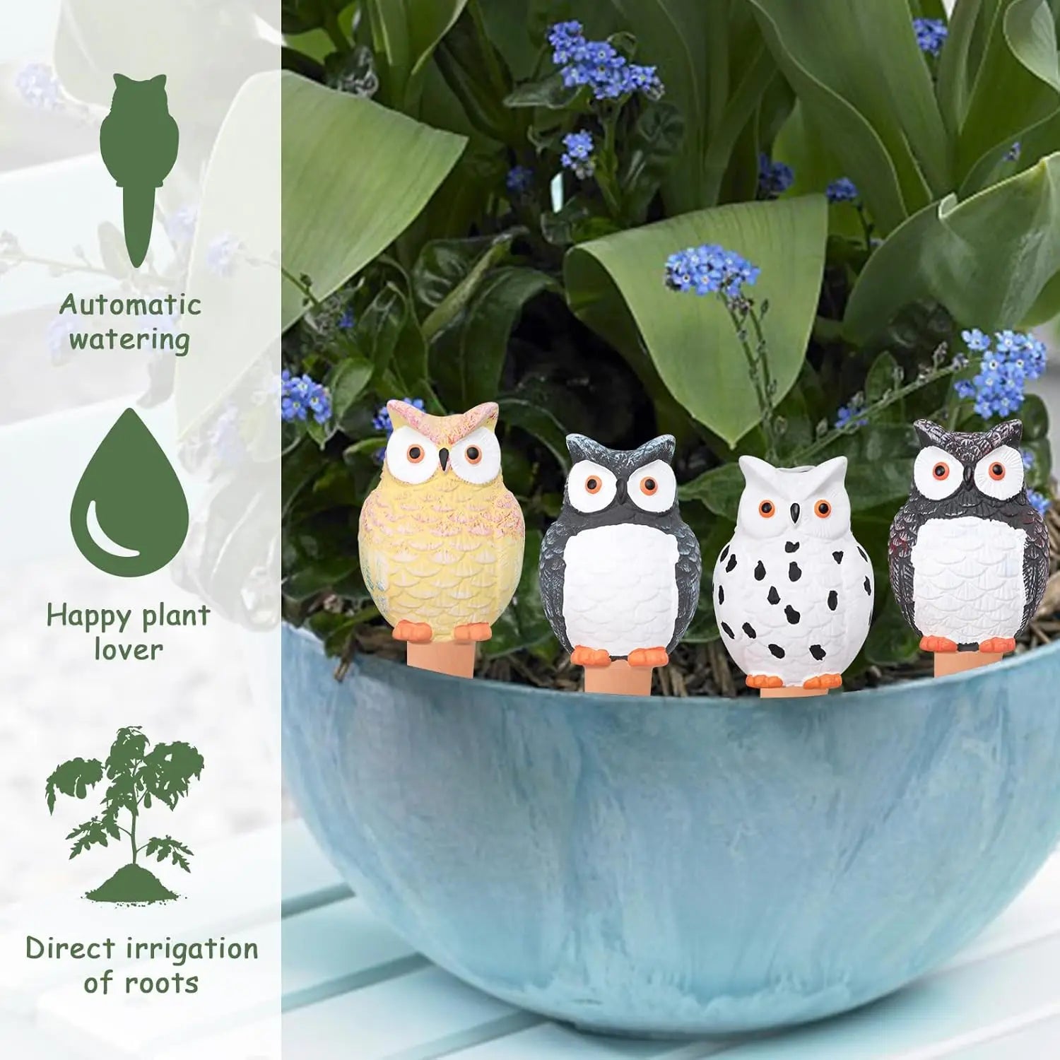 Self Plant Watering Globes Terracotta Watering Spikes Plant
