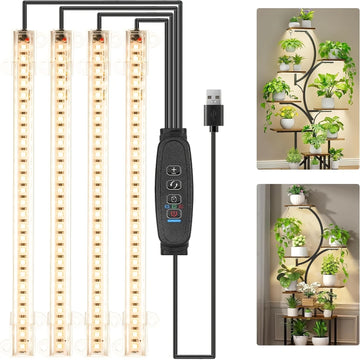 8.6" Full Spectrum LED Grow Strips (3500K)