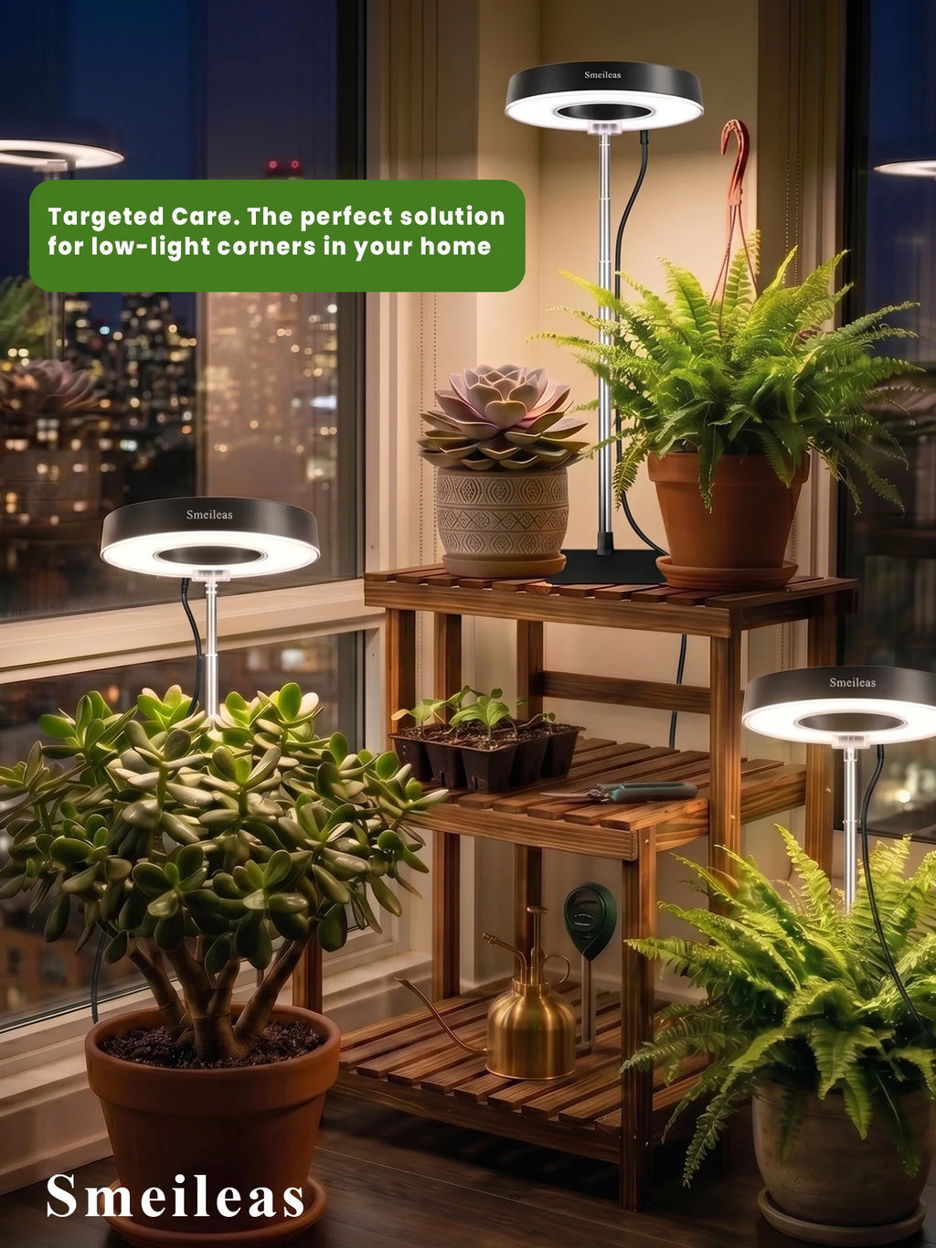 4pcs,All-New Generation Indoor Grow Light Full Spectrum