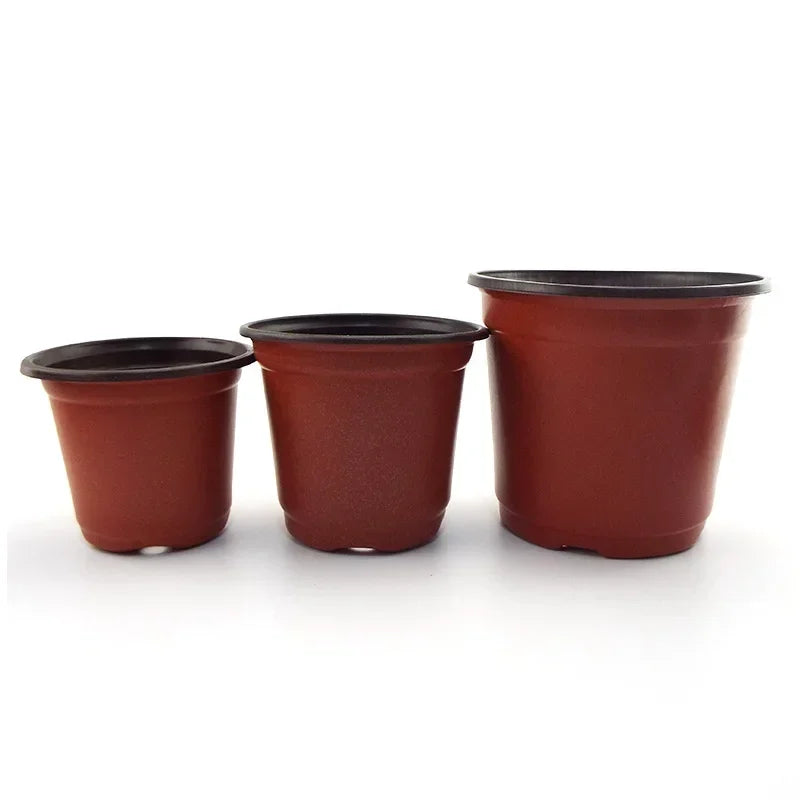 Flowerpot Plastic Grow Box Fall Resistant Tray