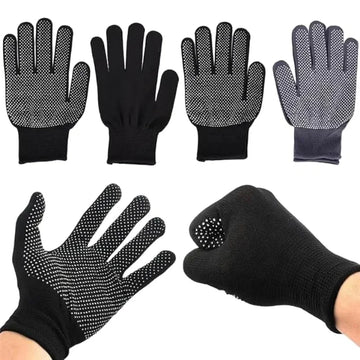 Gardening Gloves Stretchy Nylon Gloves Anti-Slip Dots