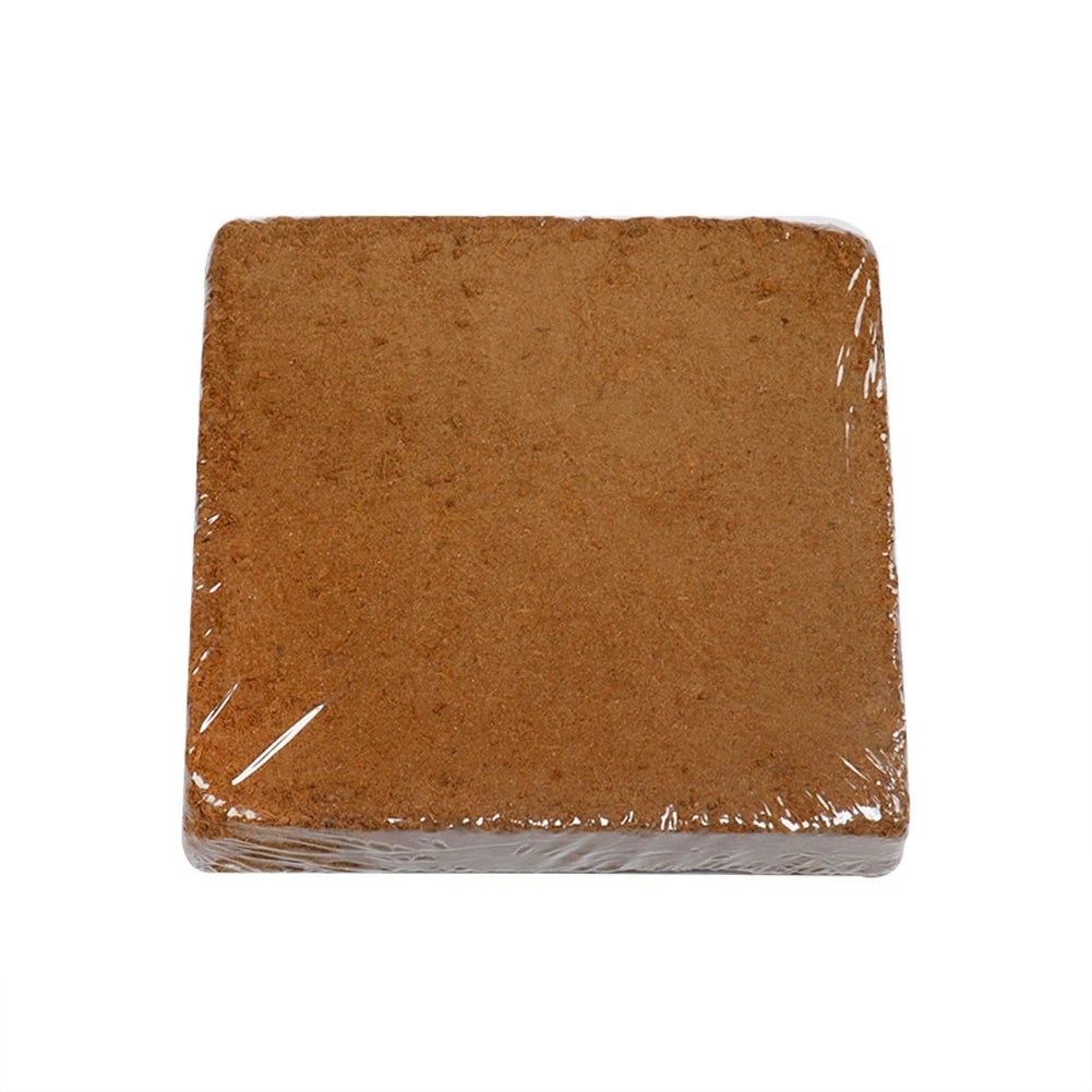 10cm Coconut Coir Soil Brick Natural Lightweight