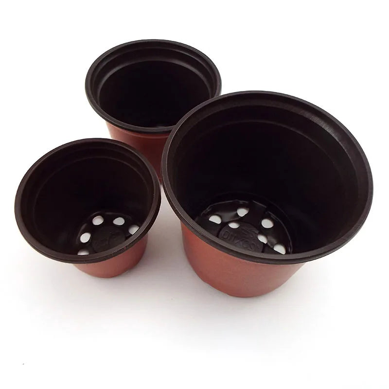 20pcs/50pcs Garden Planter Nursery Plant Grow Pots