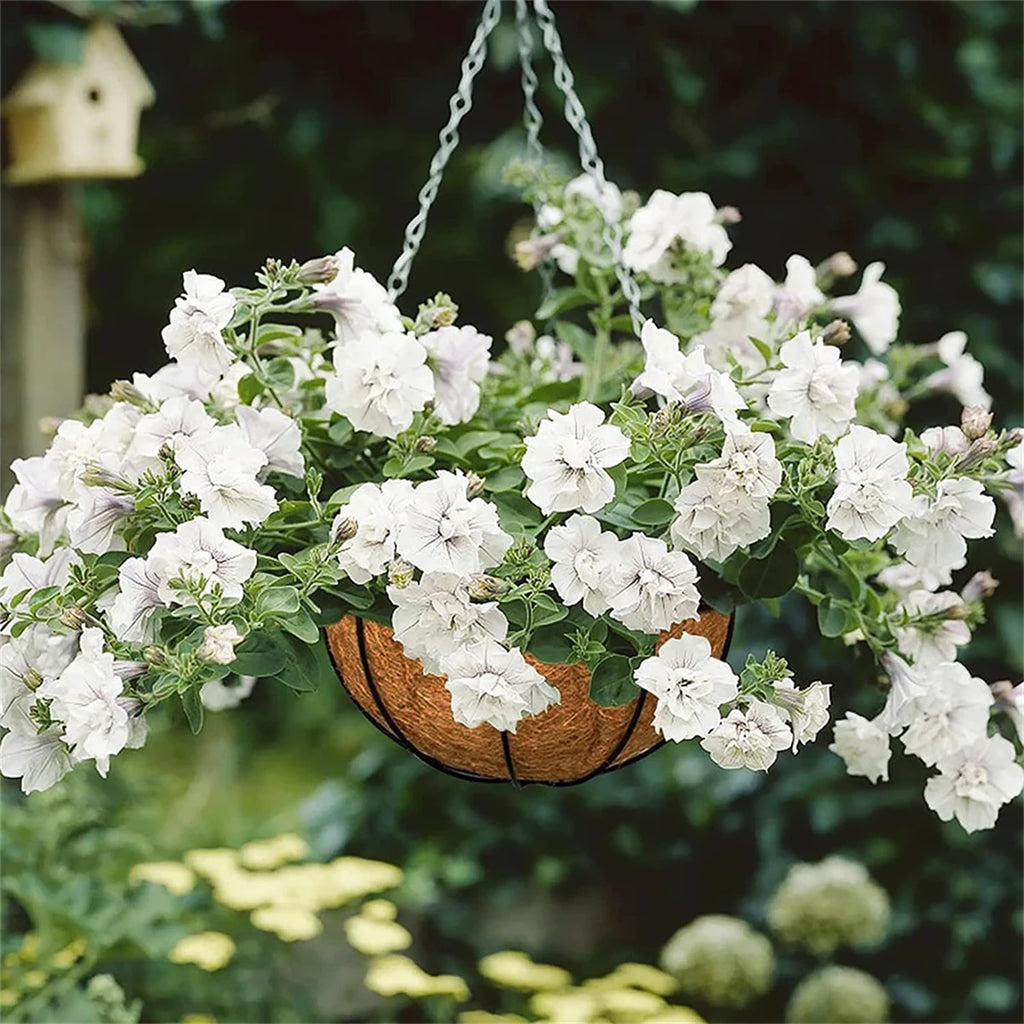 Breathable Round Coconut Palm Mat For Hanging Basket
