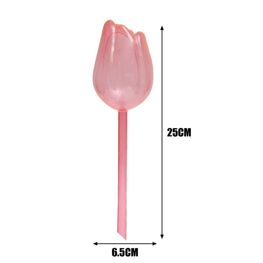 Plastic Tulip Waterer Plant Watering Globes Automatic Drip