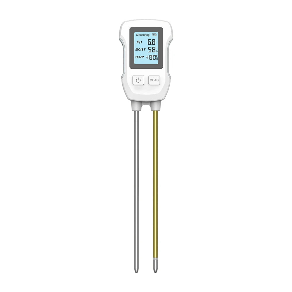 6-in-1 LCD Soil Tester PH Moisture Temperature Humidity