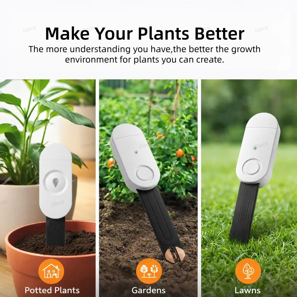 Zigbee Soil Sensor Moisture Temperature Humidity Tester Light