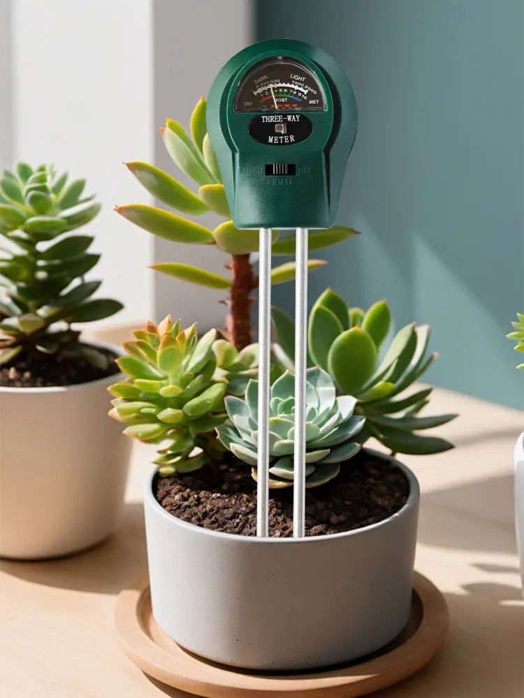 Soil Testing Instrument Equipped With Two Probes Measures