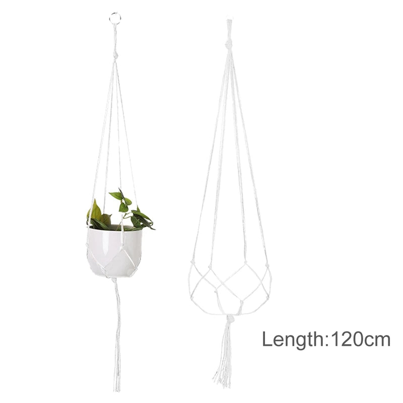 Hanging Plant Handmade Macrame Plant Hanger Flower Pot