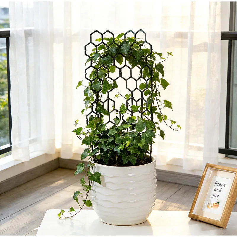 Honeycomb Design Plant Climbing Support Stake Garden Trellis