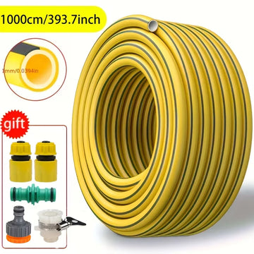 5/10/20m Heavy-Duty Rubber Garden Hose
