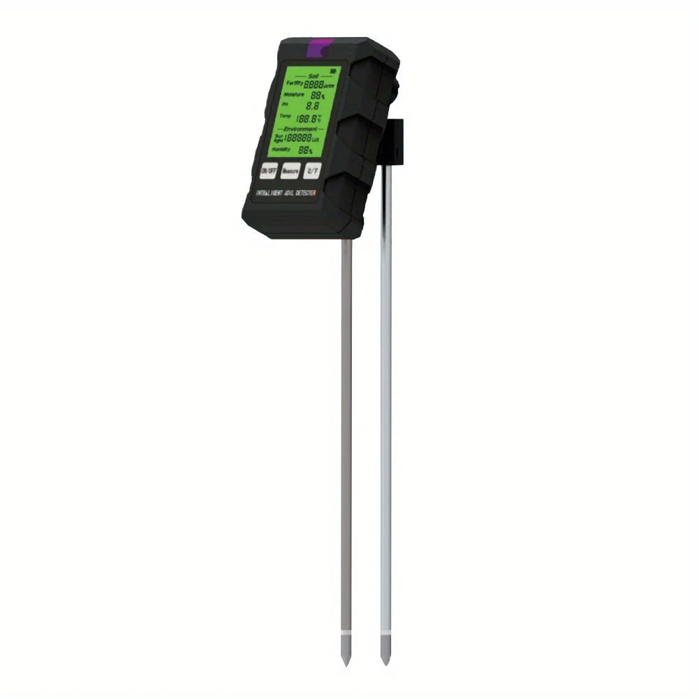 6-in-1 Multifunction Soil Meter Digital Hygrometer PH Tester