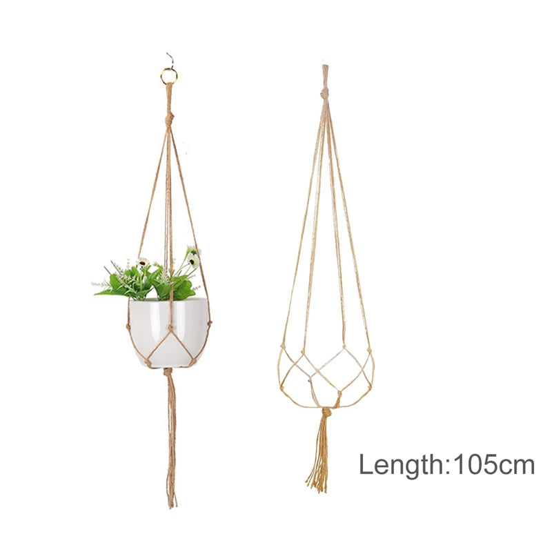 Hanging Plant Handmade Macrame Plant Hanger Flower Pot