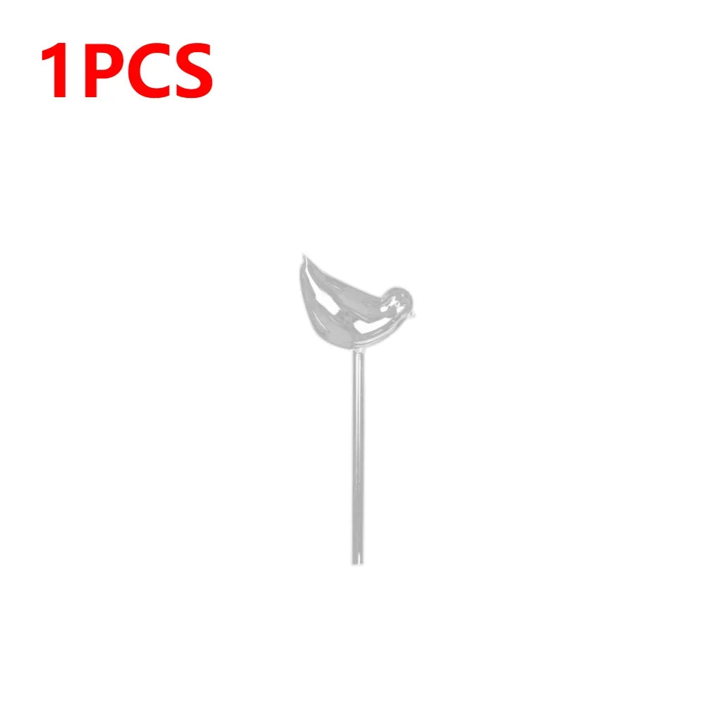 PVC Transparent Plants Watering Bulbs Bird Shape Automatic