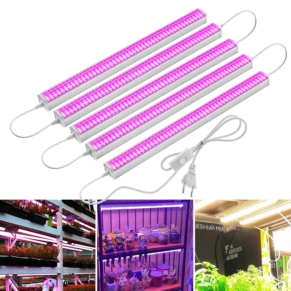 Full Spectrum LED Growth Tube 4000K/Purple/Sunlight Plant