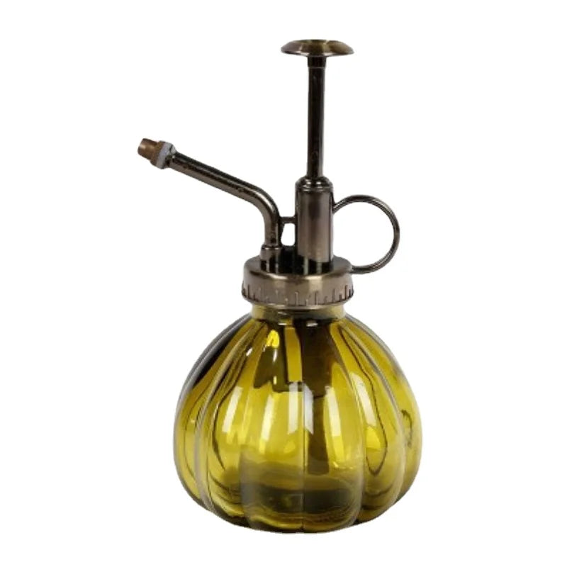 Glass Watering Can Pot Vintage Plant Mister Pressure