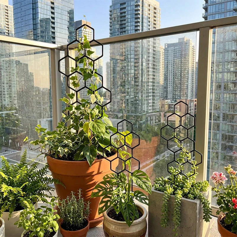Climbing Plant Support Stand For Balcony Flower Pots