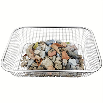 Stainless Steel Soil Sieve - Mesh Gardening