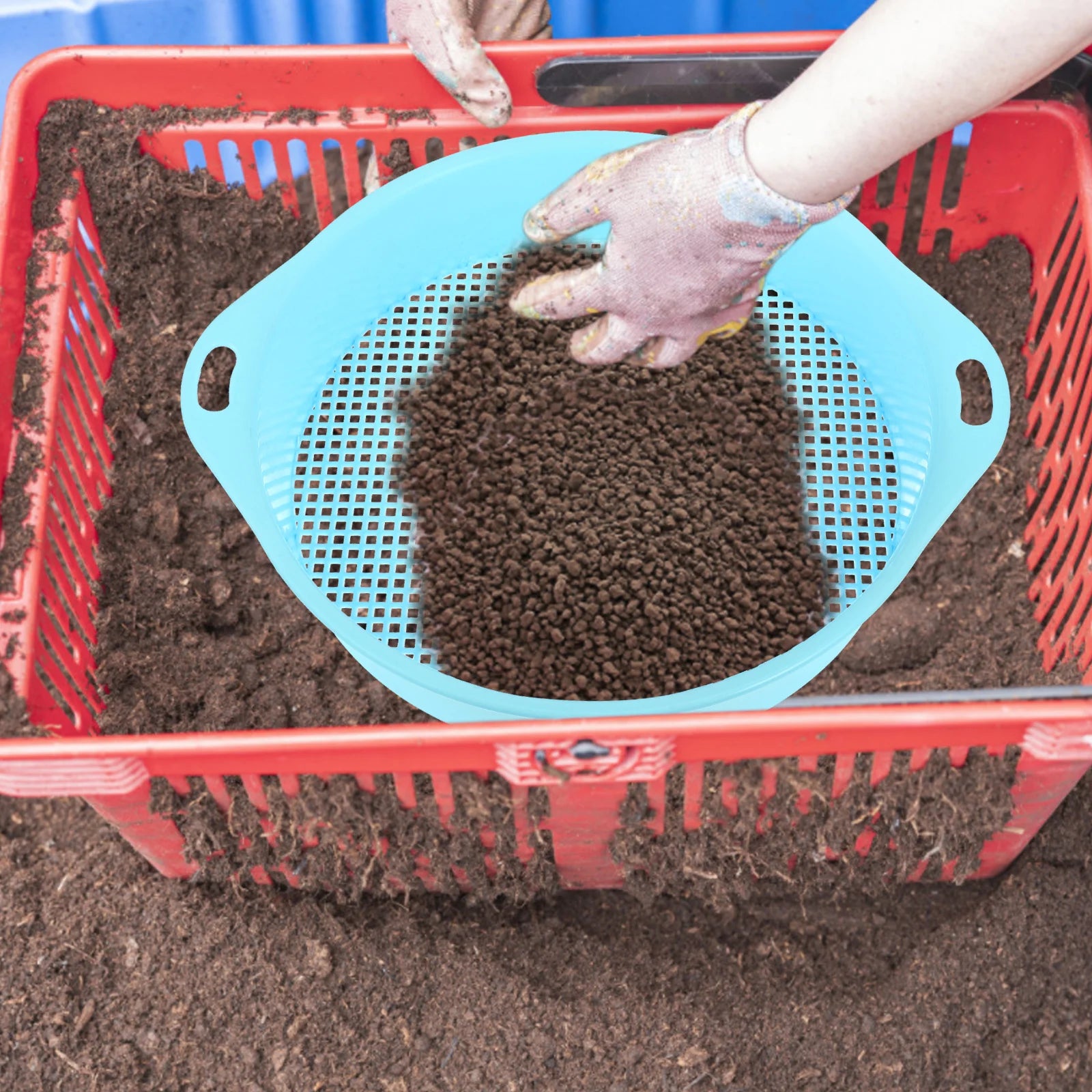 Soil Sieve Sifting Pans Tool