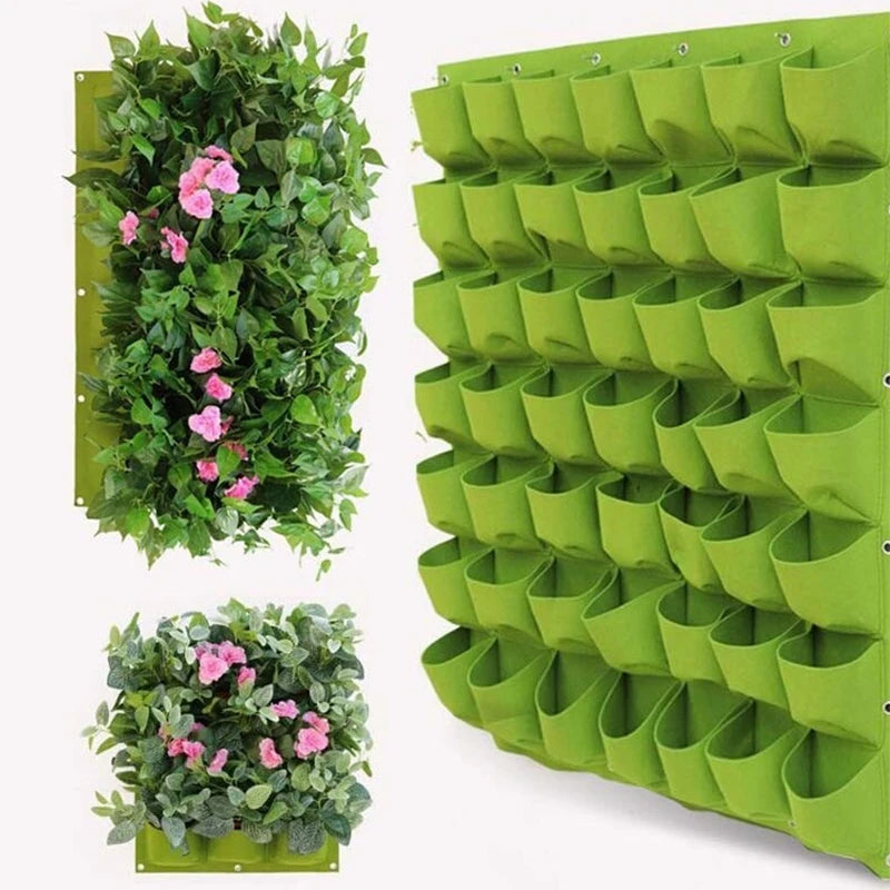 Wall Mounted Planting Bag Wall Planting Flower