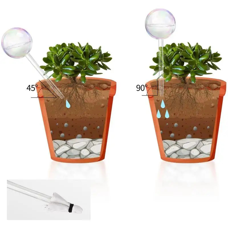 Automatic Plant Watering Bulbs Self Watering Glass Balls