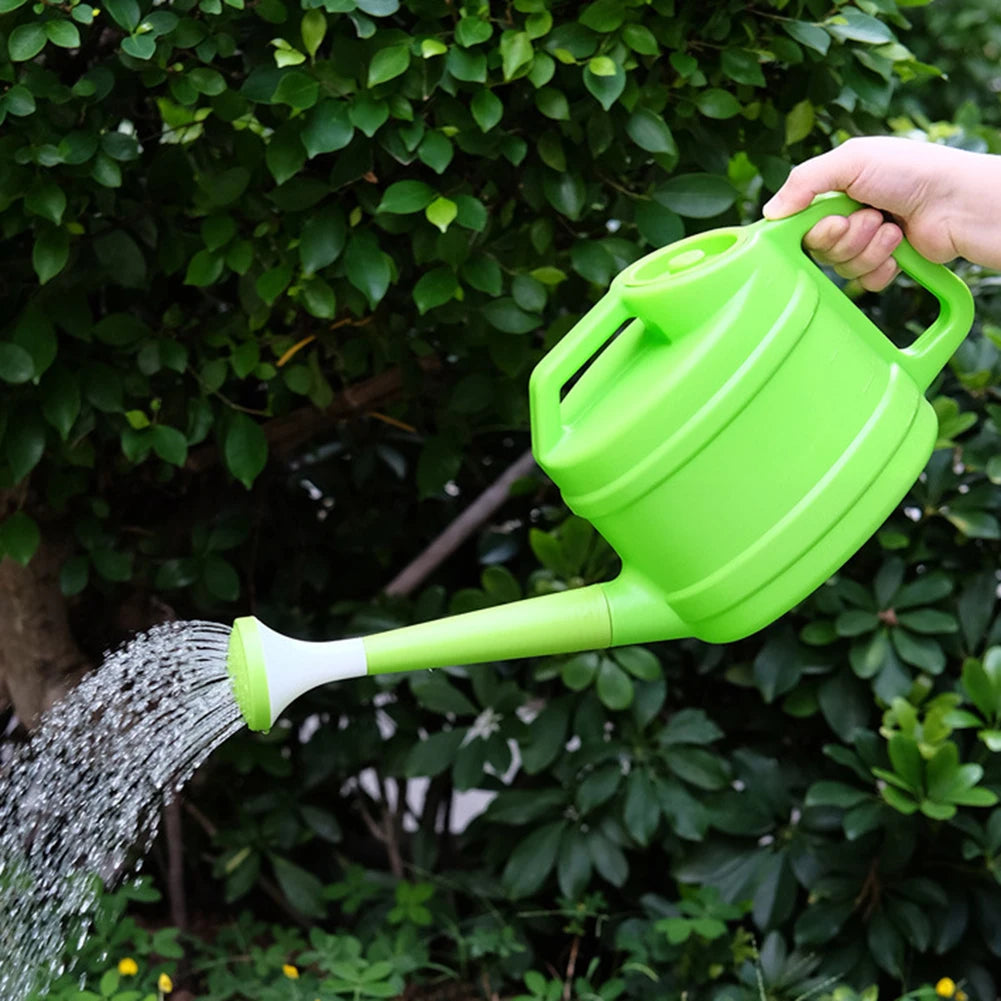Long Spout Watering Pot For Garden With Sprinkler