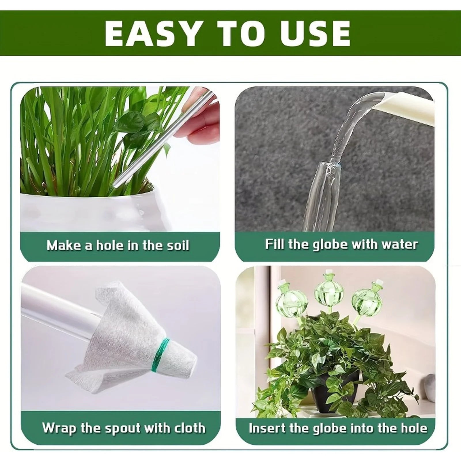 Cactus Shape Plant Automatic Watering Device