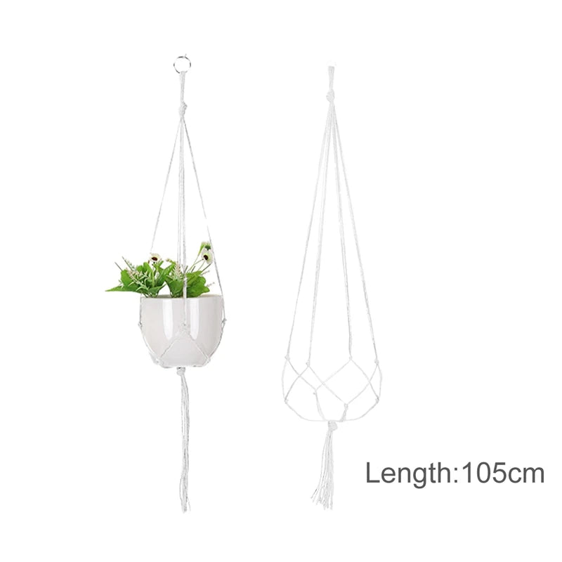 Hanging Plant Handmade Macrame Plant Hanger Flower Pot