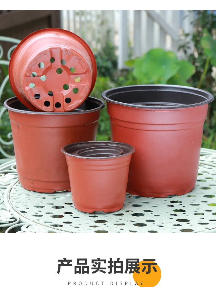 50/100pcs Seeding Nursery Pot Soft Plant Nursery