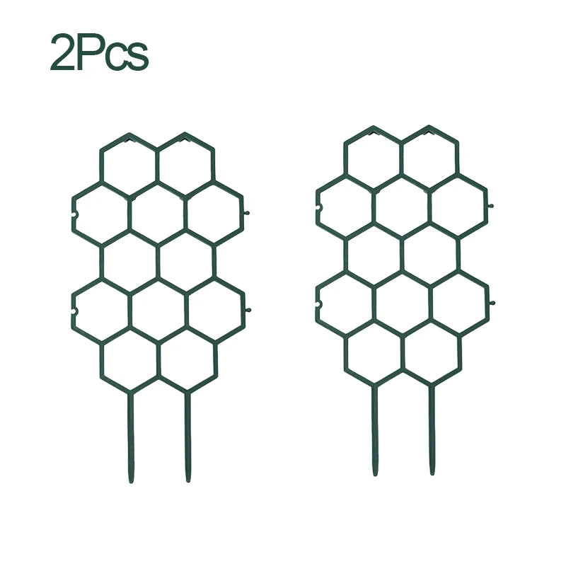 Honeycomb Design Plant Trellis Plastic Climbing Frame Indoor