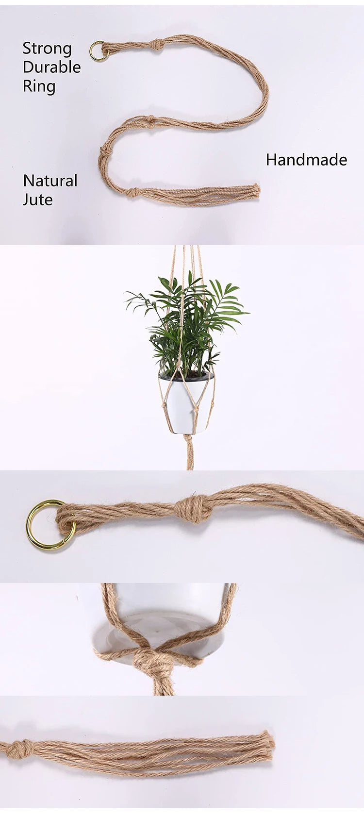 Hanging Plant Pot Hanging Basket Vases With Hook