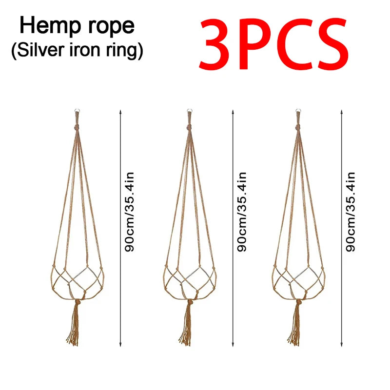 Hanging Plant Pot Hanging Basket Vases With Hook