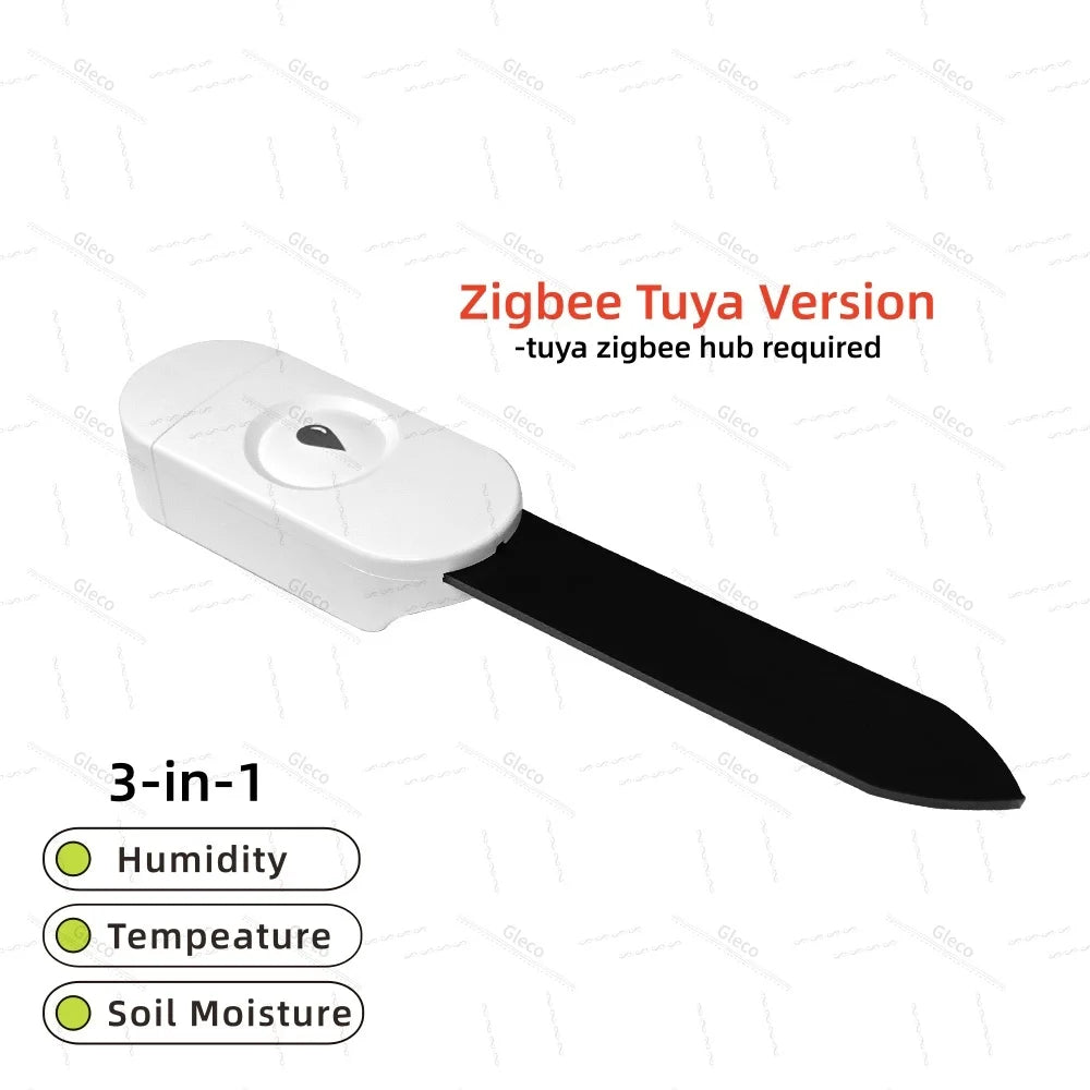 3-in-1 Zigbee Soil Moisture Sensor Humidity Meter Temperature