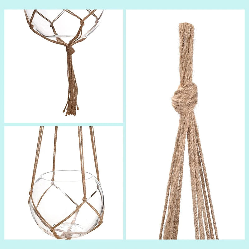 Hanging Plant Pot Hanging Basket Vases With Hook